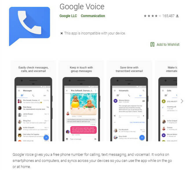Скачиваем Google Voice с Google Play